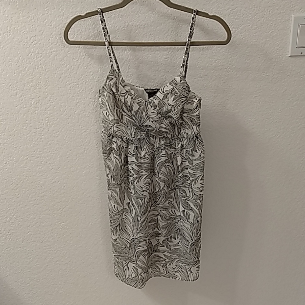 Guess floral print chain strap dress sz s